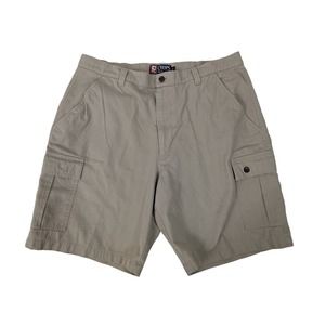 Chaps Ralph Lauren Men's Size 36 Casual Outdoor Flat Front Cargo Shorts S4M